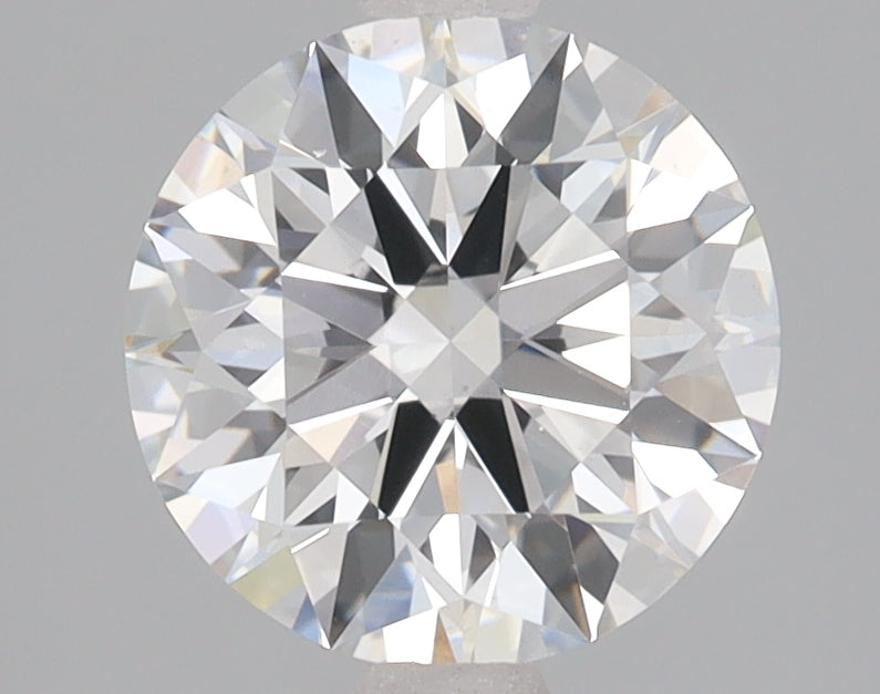 2.05 Carat Round Lab Diamond with  Cut Diamond in 14KT  view 1
