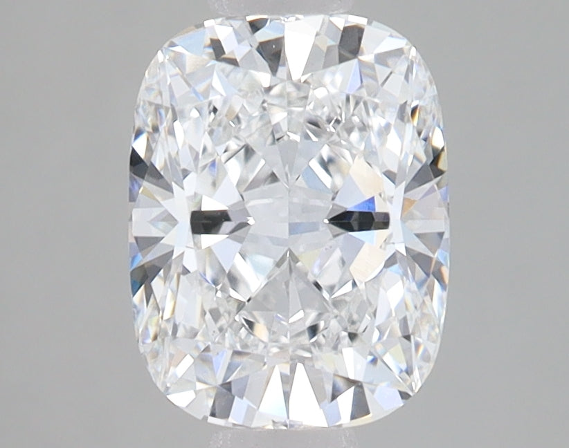 1.75 Carat Cushion Lab Diamond with  Cut Diamond in 14KT  view 1
