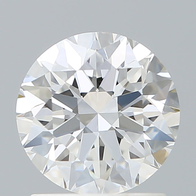 1.44 Carat Round Lab Diamond with  Cut Diamond in 14KT  view 1
