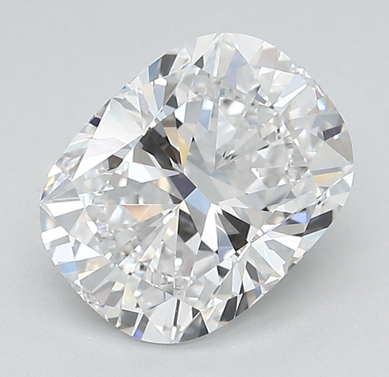 2.02 Carat Cushion Lab Diamond with  Cut Diamond in 14KT  view 1
