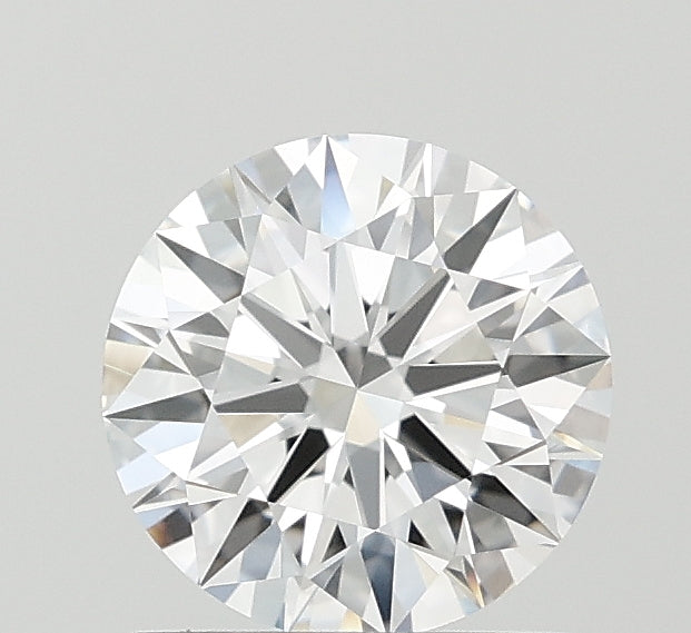 1.04 Carat Round Lab Diamond with  Cut Diamond in 14KT  view 1
