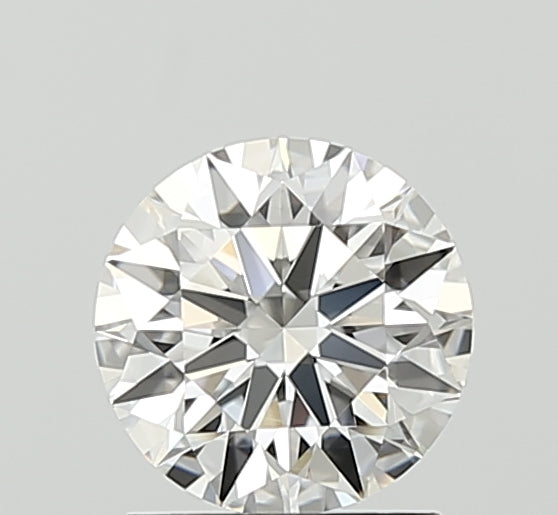 1.03 Carat Round Lab Diamond with  Cut Diamond in 14KT  view 1
