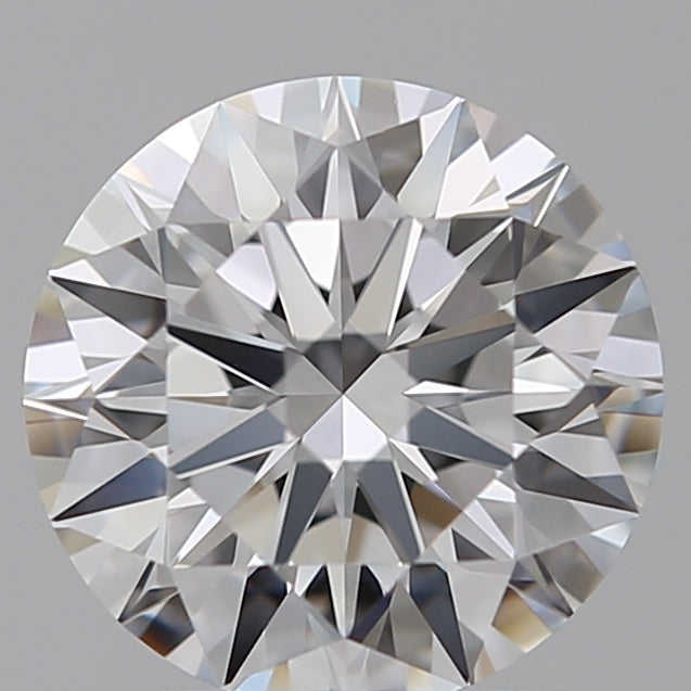 1.28 Carat Round Lab Diamond with  Cut Diamond in 14KT  view 1
