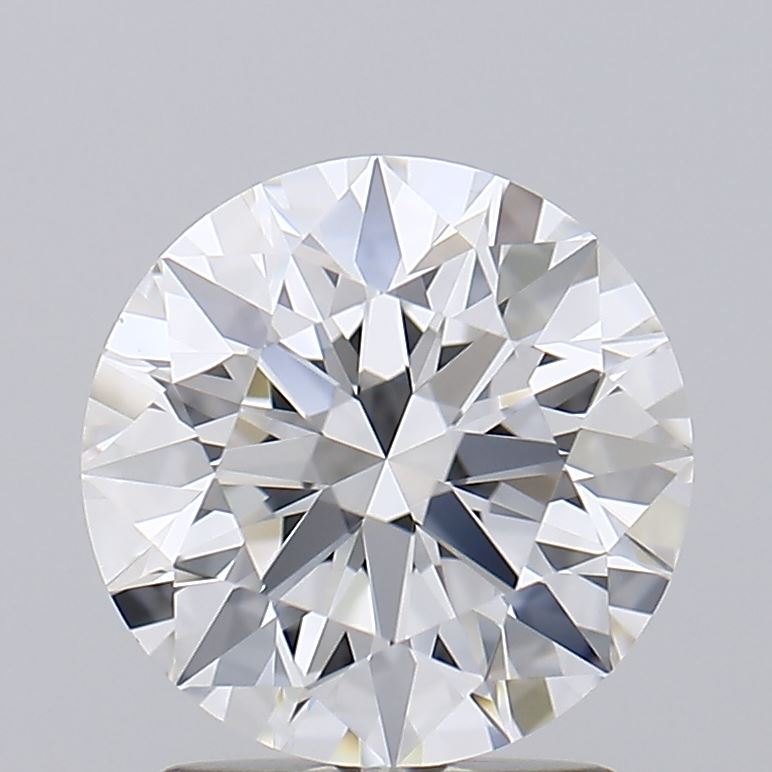 1.8 Carat Round Lab Diamond with  Cut Diamond in 14KT  view 1
