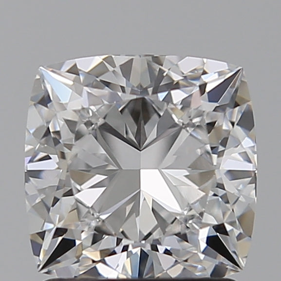 1.55 Carat Cushion Lab Diamond with  Cut Diamond in 14KT  view 1
