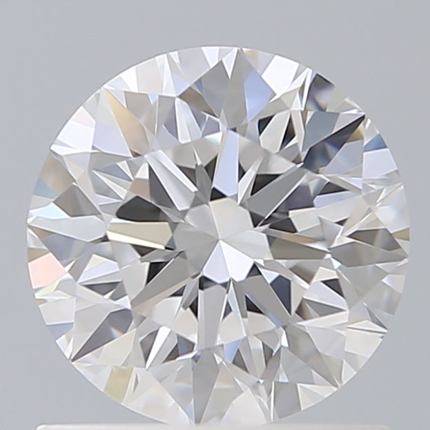 1.09 Carat Round Lab Diamond with  Cut Diamond in 14KT  view 1
