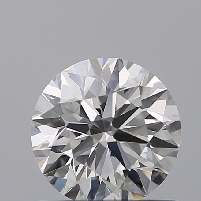 0.7 Carat Round Natural Diamond with  Cut Diamond in 14KT  view 1
