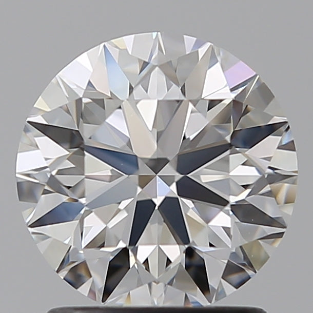 1.5 Carat Round Lab Diamond with  Cut Diamond in 14KT  view 1
