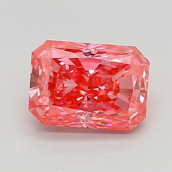 1.5 Carat Radiant Lab Diamond with  Cut Diamond in 14KT  view 1
