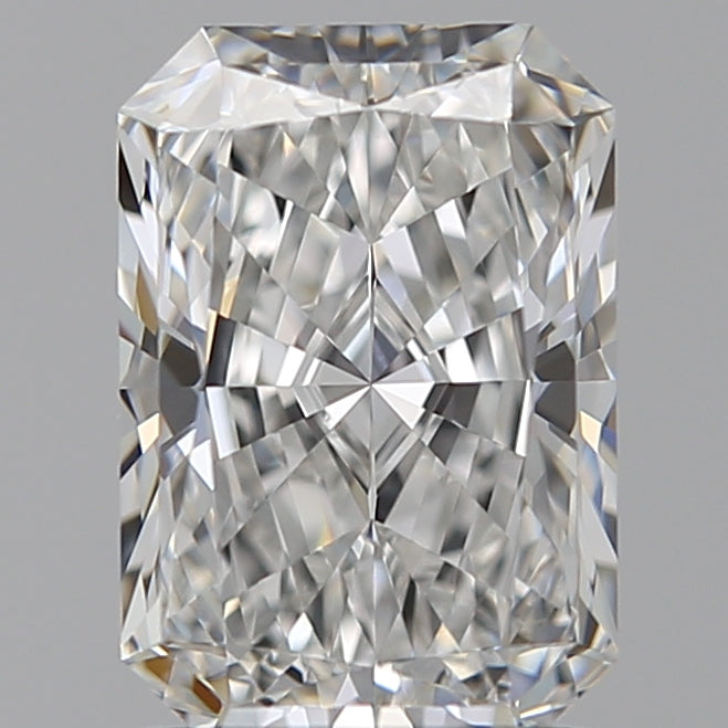 1.56 Carat Radiant Lab Diamond with  Cut Diamond in 14KT  view 1
