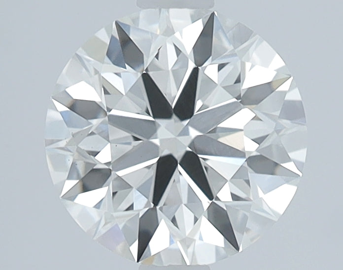 1.45 Carat Round Lab Diamond with  Cut Diamond in 14KT  view 1
