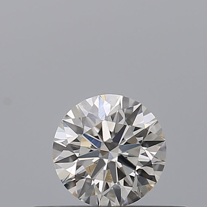 0.3 Carat Round Natural Diamond with  Cut Diamond in 14KT  view 1
