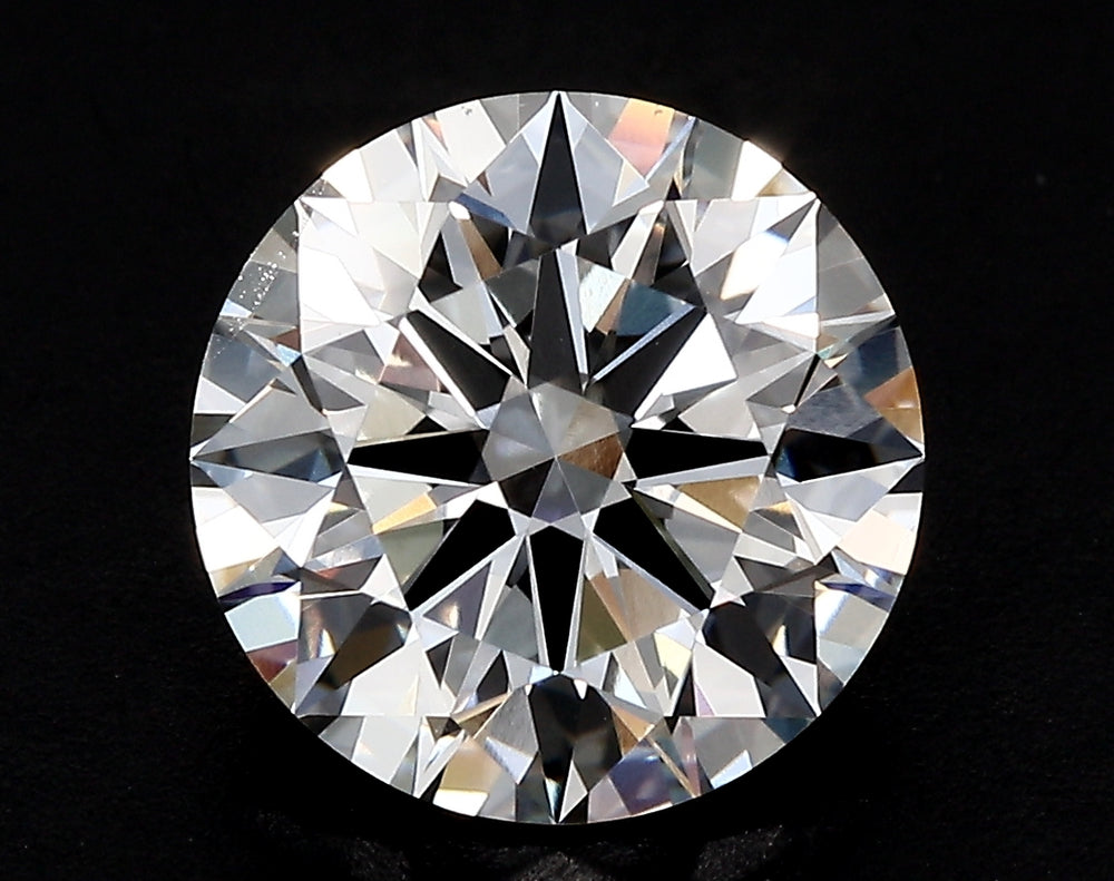 1.87 Carat Round Lab Diamond with  Cut Diamond in 14KT  view 1
