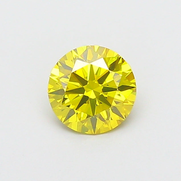 1.0 Carat Round Lab Diamond with  Cut Diamond in 14KT  view 1
