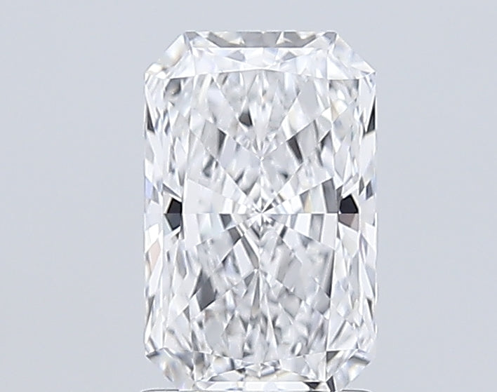 1.83 Carat Radiant Lab Diamond with  Cut Diamond in 14KT  view 1
