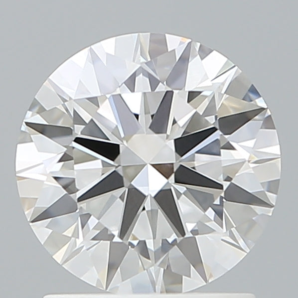 1.51 Carat Round Lab Diamond with  Cut Diamond in 14KT  view 1
