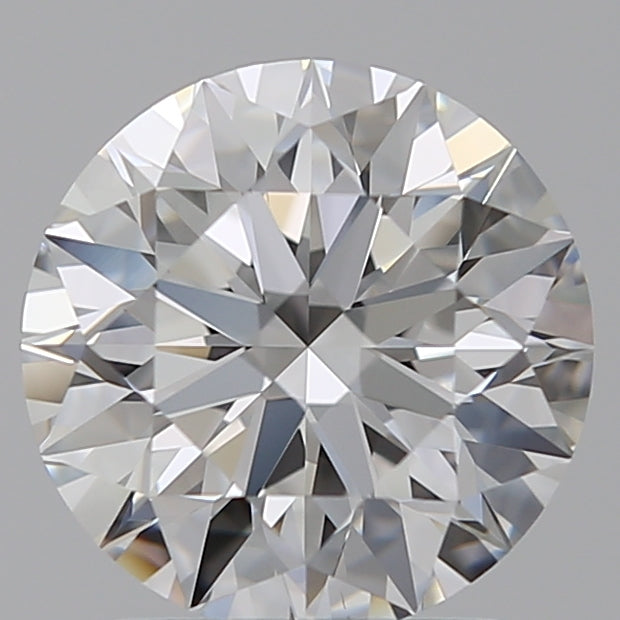 1.75 Carat Round Lab Diamond with  Cut Diamond in 14KT  view 1
