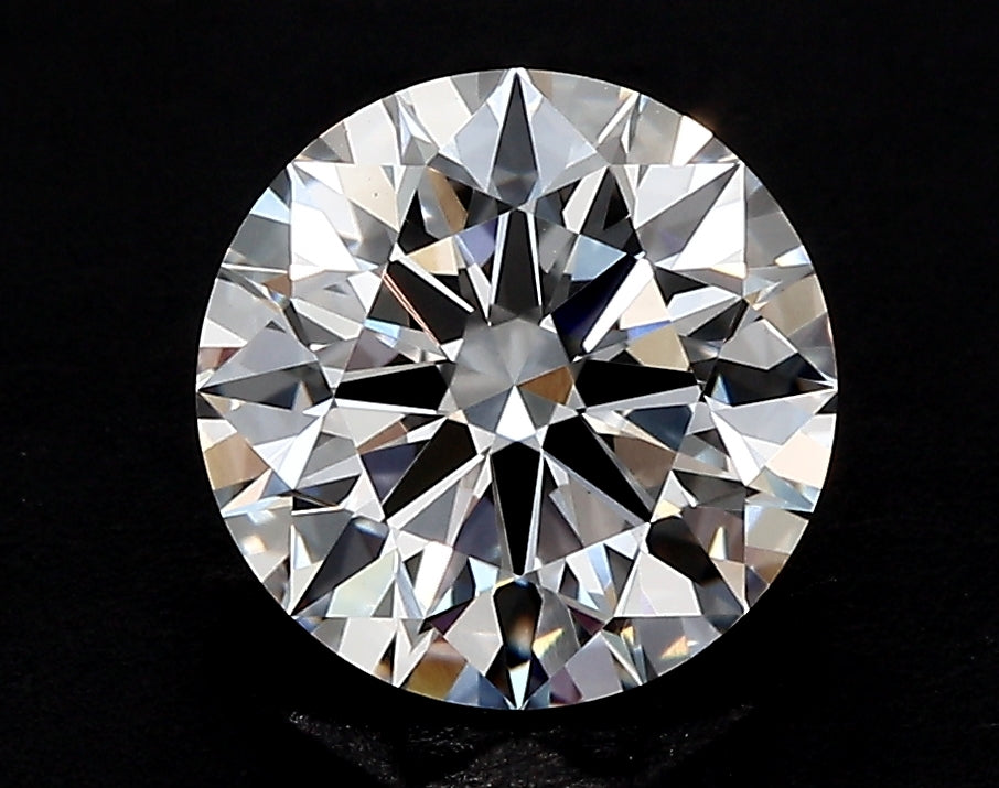 1.15 Carat Round Lab Diamond with  Cut Diamond in 14KT  view 1
