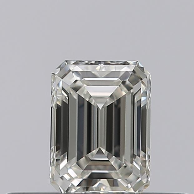 0.28 Carat Emerald Natural Diamond with  Cut Diamond in 14KT  view 1
