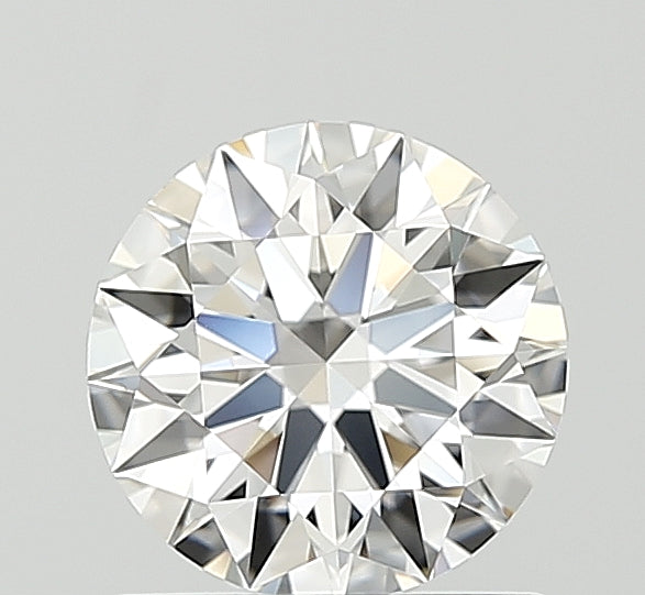 1.04 Carat Round Lab Diamond with  Cut Diamond in 14KT  view 1
