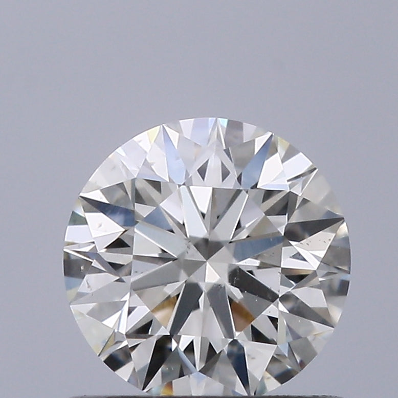 0.63 Carat Round Natural Diamond with  Cut Diamond in 14KT  view 1
