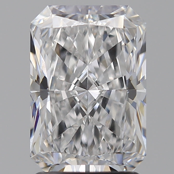 2.09 Carat Radiant Lab Diamond with  Cut Diamond in 14KT  view 1

