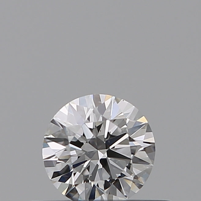 0.28 Carat Round Natural Diamond with  Cut Diamond in 14KT  view 1
