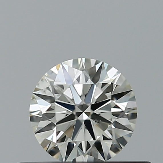 0.3 Carat Round Natural Diamond with  Cut Diamond in 14KT  view 1
