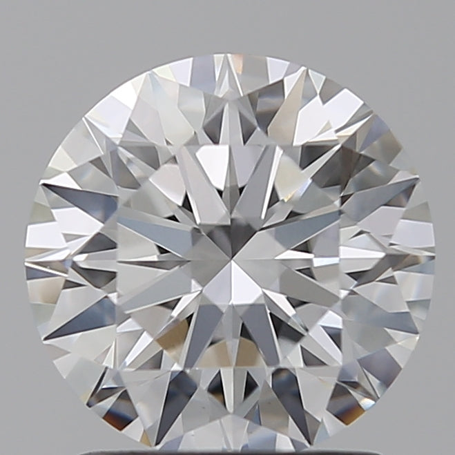 1.53 Carat Round Lab Diamond with  Cut Diamond in 14KT  view 1
