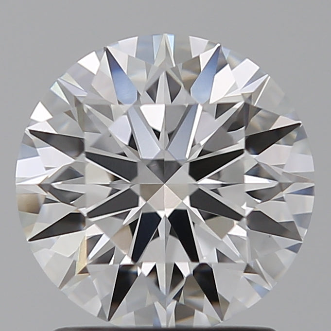 1.56 Carat Round Lab Diamond with  Cut Diamond in 14KT  view 1
