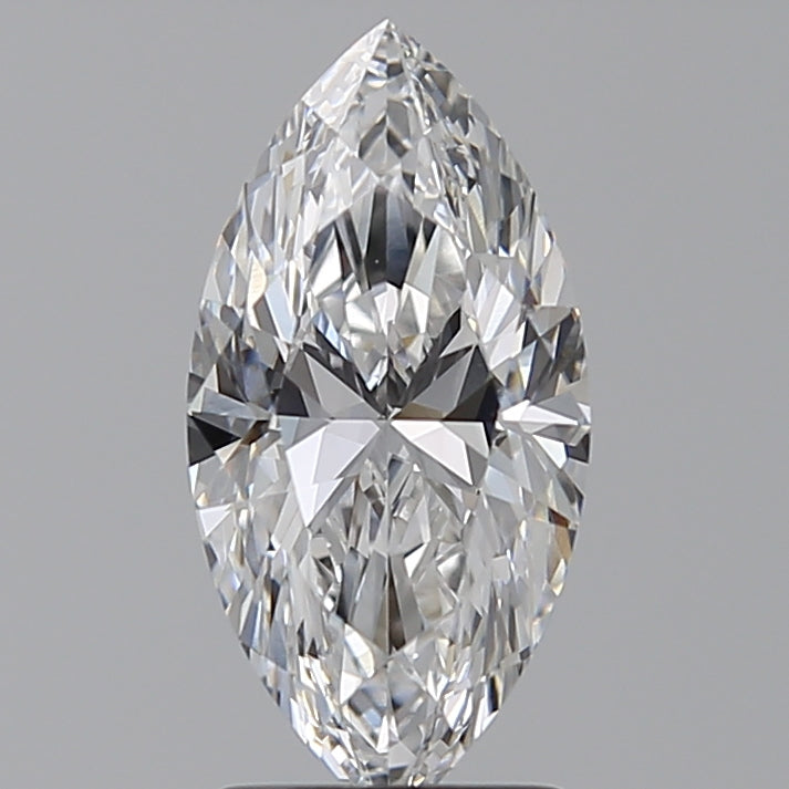 1.9 Carat Marquise Lab Diamond with  Cut Diamond in 14KT  view 1
