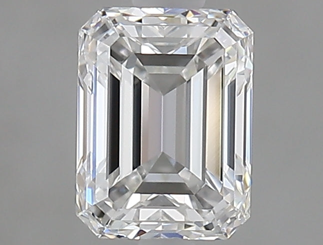 0.81 Carat Emerald Natural Diamond with  Cut Diamond in 14KT  view 1
