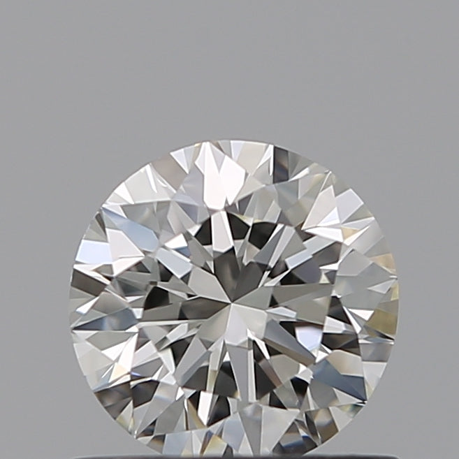 0.62 Carat Round Natural Diamond with  Cut Diamond in 14KT  view 1

