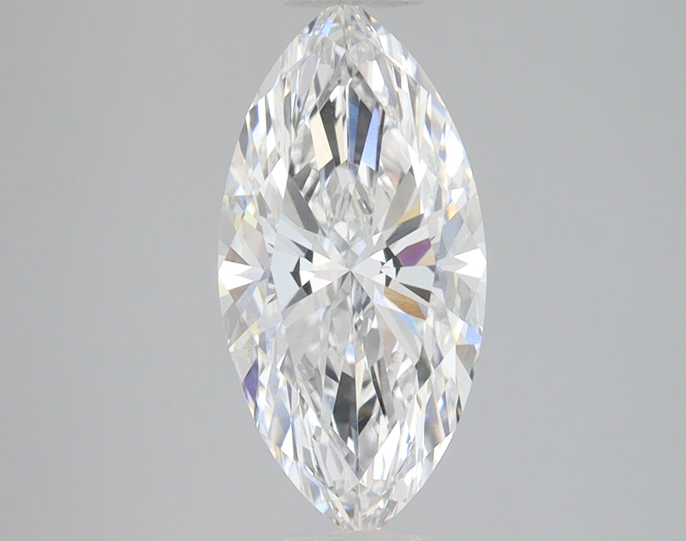 2.07 Carat Marquise Lab Diamond with  Cut Diamond in 14KT  view 1
