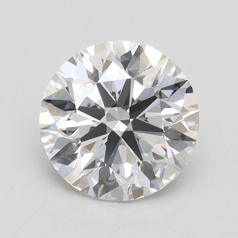 1.99 Carat Round Lab Diamond with  Cut Diamond in 14KT  view 1
