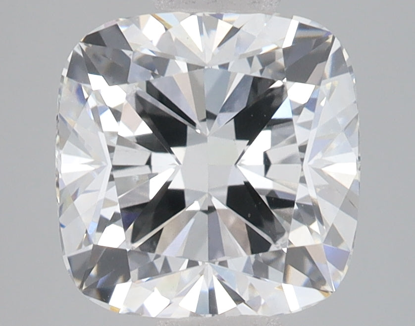 3.1 Carat Cushion Lab Diamond with  Cut Diamond in 14KT  view 1
