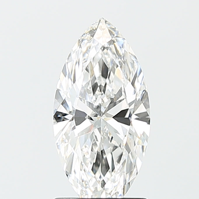 1.46 Carat Marquise Lab Diamond with  Cut Diamond in 14KT  view 1

