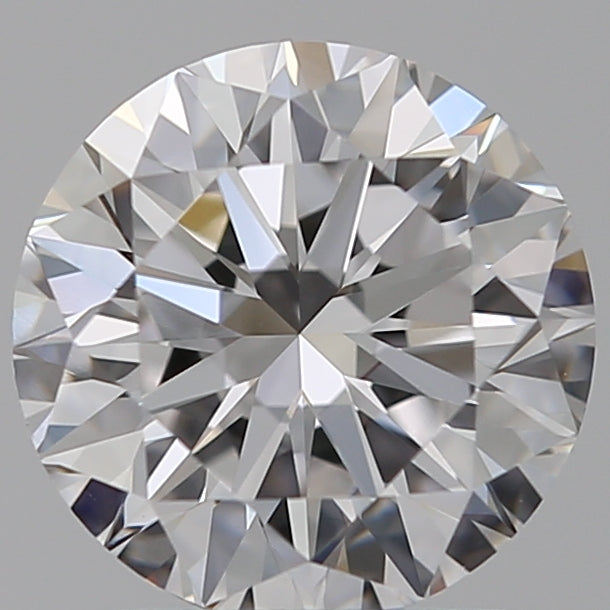 1.41 Carat Round Lab Diamond with  Cut Diamond in 14KT  view 1
