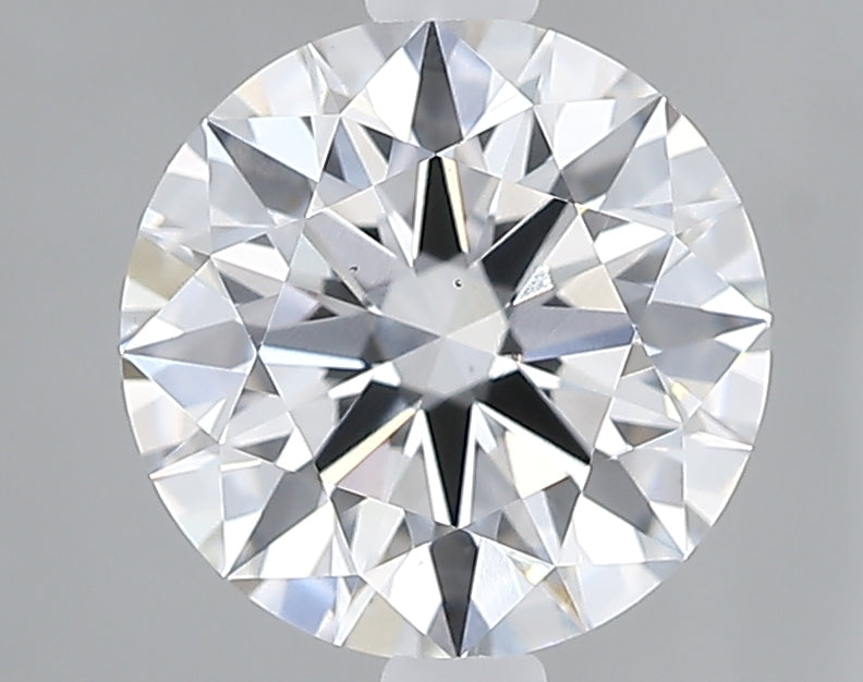 1.81 Carat Round Lab Diamond with  Cut Diamond in 14KT  view 1
