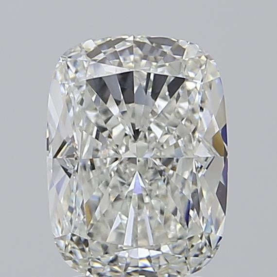 3.0 Carat Cushion Lab Diamond with  Cut Diamond in 14KT  view 1
