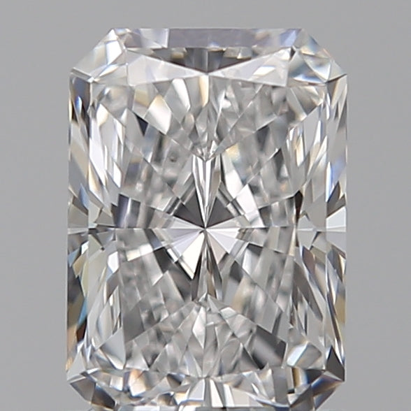 1.01 Carat Radiant Lab Diamond with  Cut Diamond in 14KT  view 1
