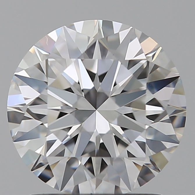 1.51 Carat Round Lab Diamond with  Cut Diamond in 14KT  view 1
