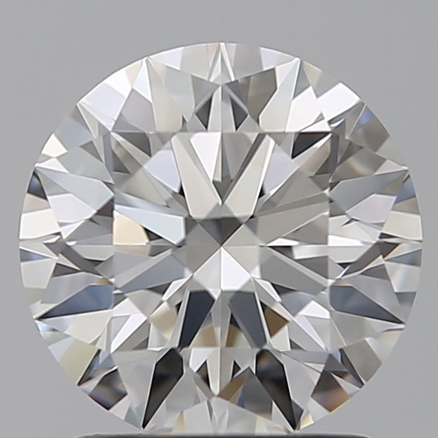1.59 Carat Round Lab Diamond with  Cut Diamond in 14KT  view 1

