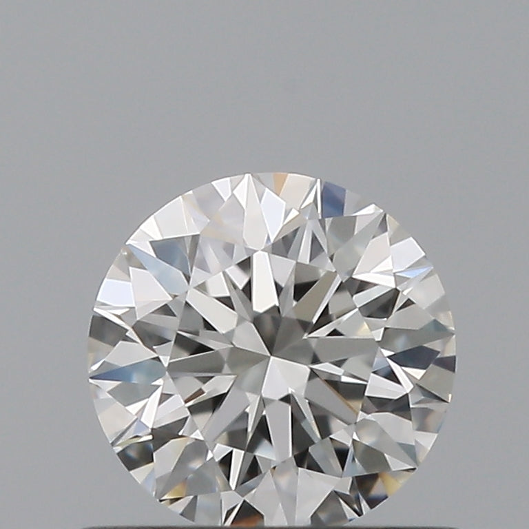 0.54 Carat Round Natural Diamond with  Cut Diamond in 14KT  view 1
