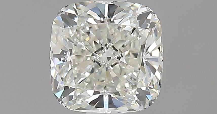 1.01 Carat Cushion Natural Diamond with  Cut Diamond in 14KT  view 1
