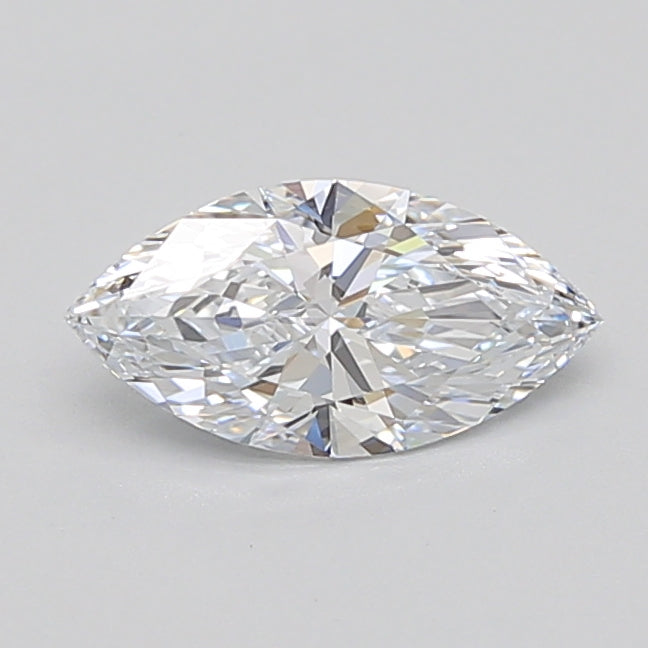 1.08 Carat Marquise Lab Diamond with  Cut Diamond in 14KT  view 1
