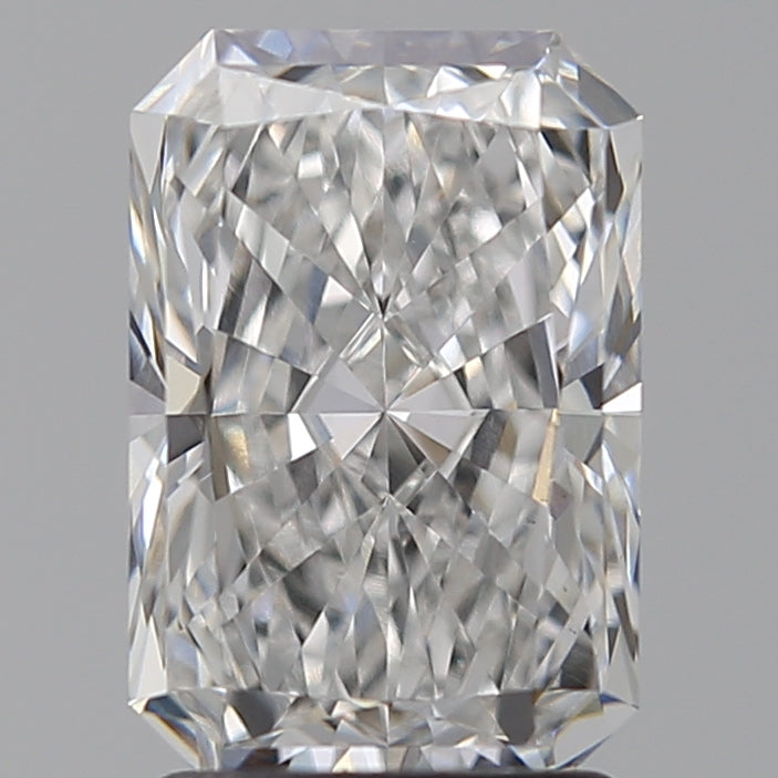 2.07 Carat Radiant Lab Diamond with  Cut Diamond in 14KT  view 1
