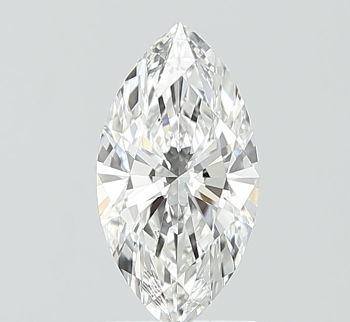 1.08 Carat Marquise Lab Diamond with  Cut Diamond in 14KT  view 1
