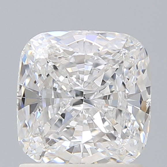 1.55 Carat Cushion Lab Diamond with  Cut Diamond in 14KT  view 1
