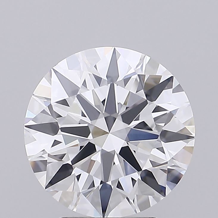 0.76 Carat Round Lab Diamond with  Cut Diamond in 14KT  view 1
